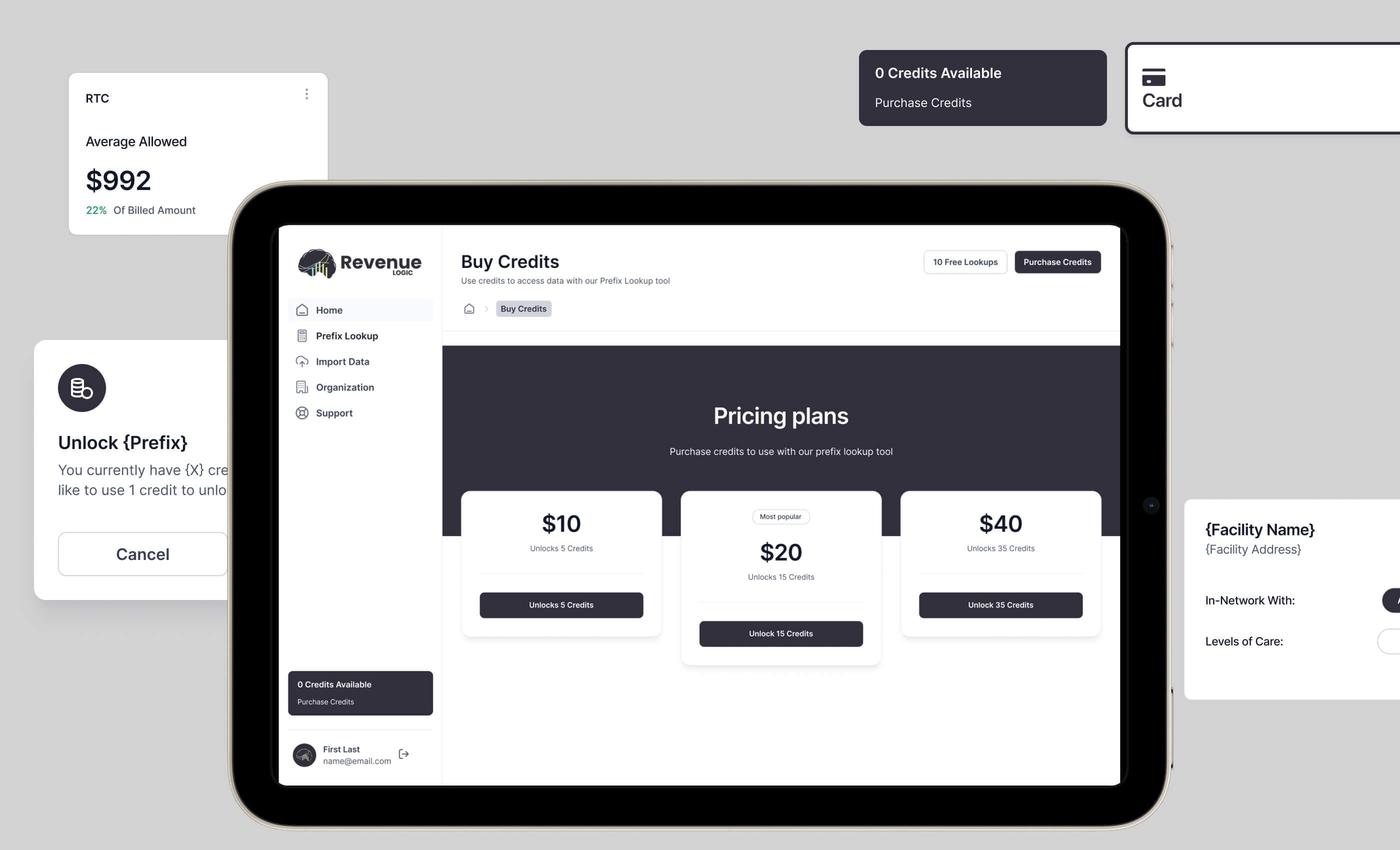 Revenue Logic: Financial Analytics Platform - Fintech App Developer, Financial Data Visualization, Secure Dashboard Development