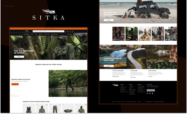 Sitka Gear – Premium Outdoor Apparel E-Commerce Platform