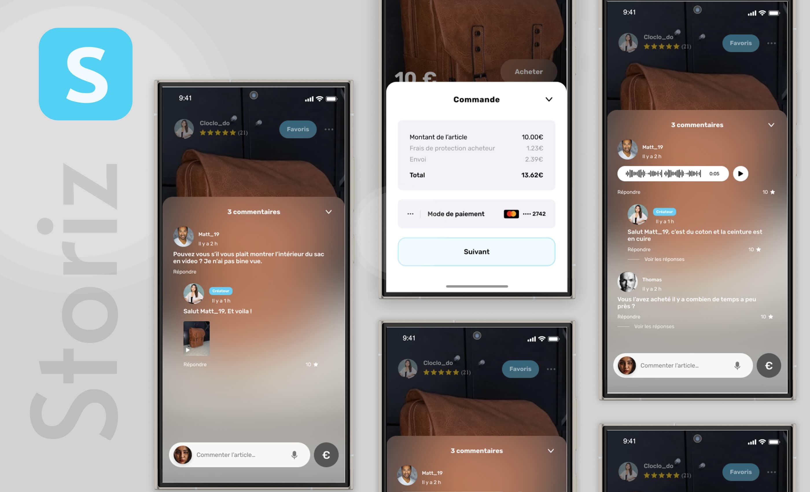 Storiz – Interactive Storytelling E-commerce App | React Native - Social Commerce App, Shoppable Video Tech, TikTok Clone Developer