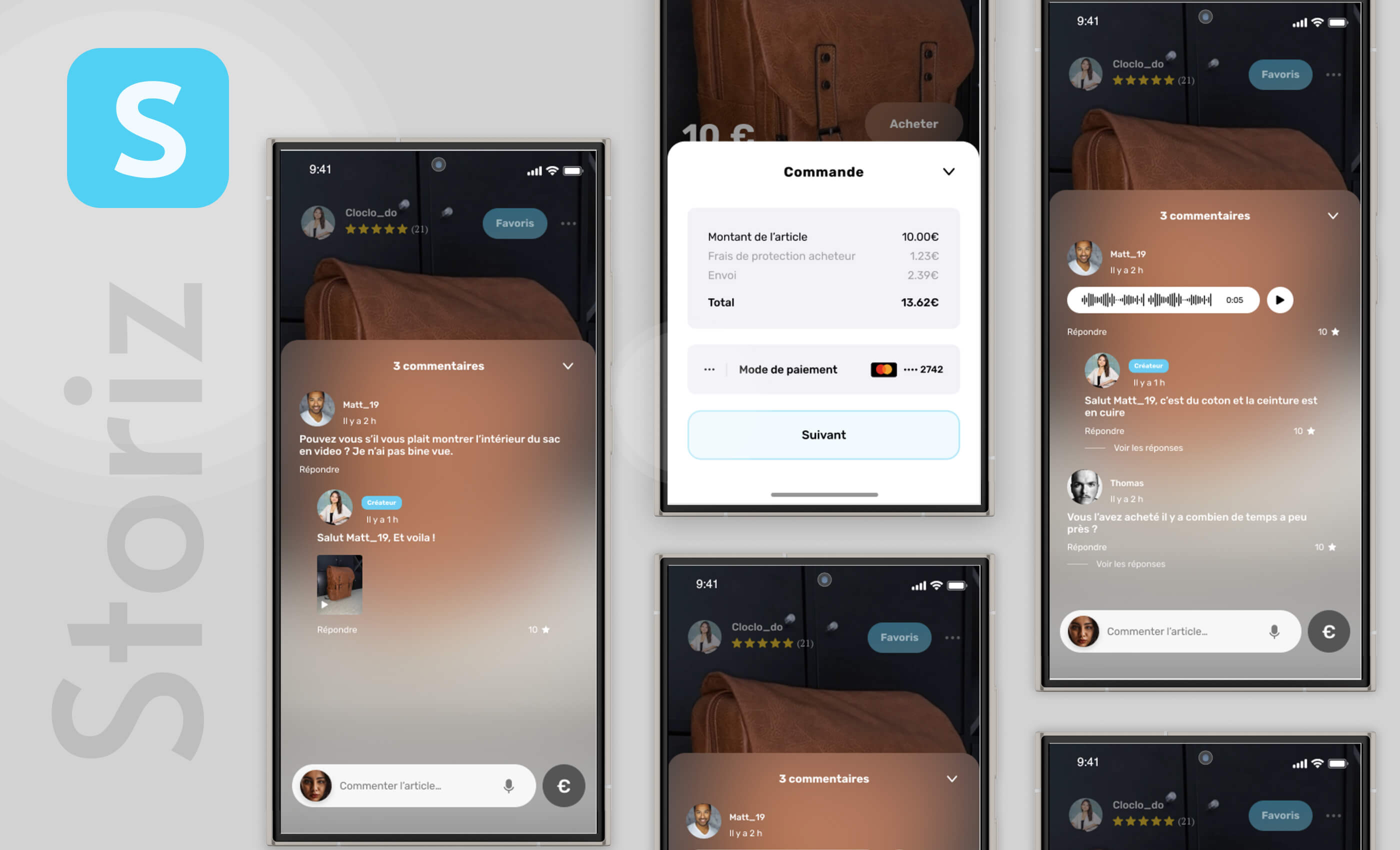 Storiz – Interactive Storytelling E-commerce App | React Native showcase - Social Commerce App, Shoppable Video Tech